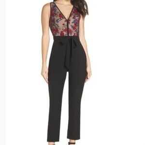 HARLYN floral Embroidered Jumpsuit